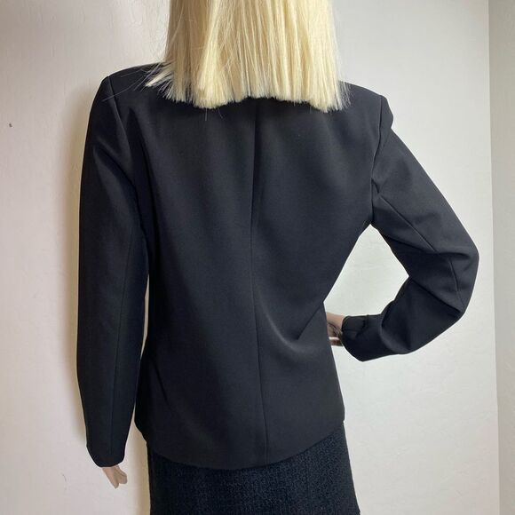 Imaginary Voyage S/M 4-6 blazer jacket with tiny gold sequins on lapel - Picture 10 of 10
